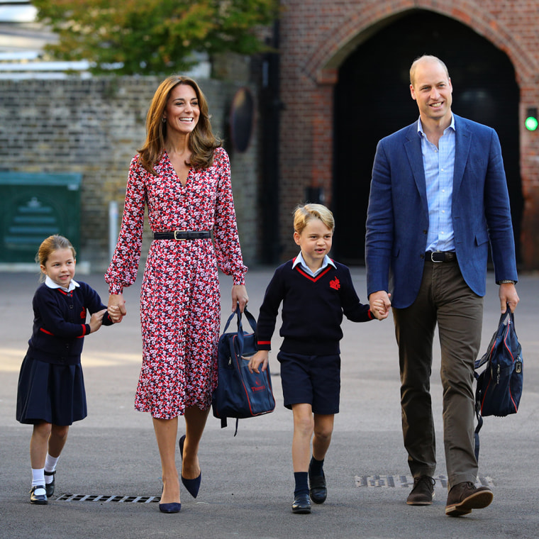 Princess Charlotte's First Day Of School