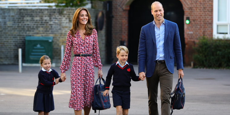 Image: Princess Charlotte's First Day Of School