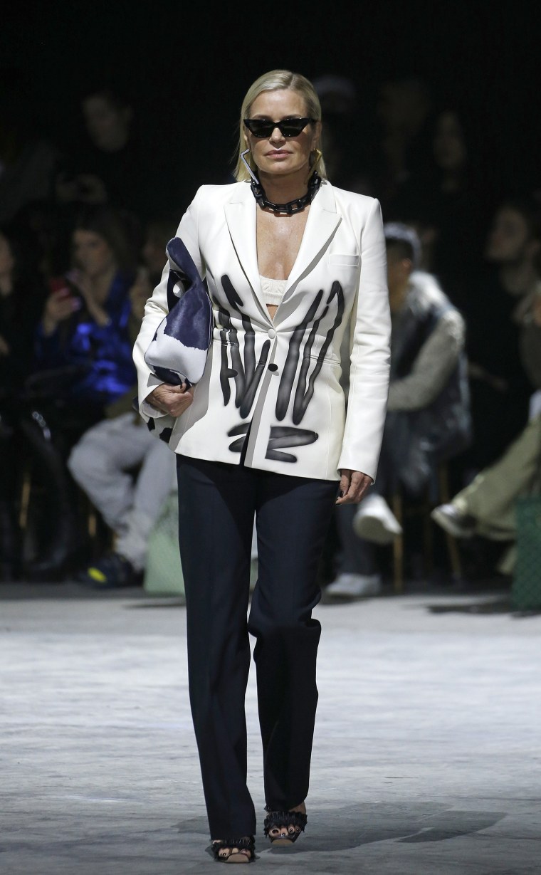 Yolanda Hadid, Off-White, Paris Fashion Week, Fall/Winter 2020/2021