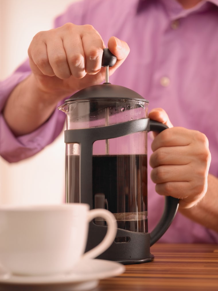 How to make coffee in a French press - TODAY