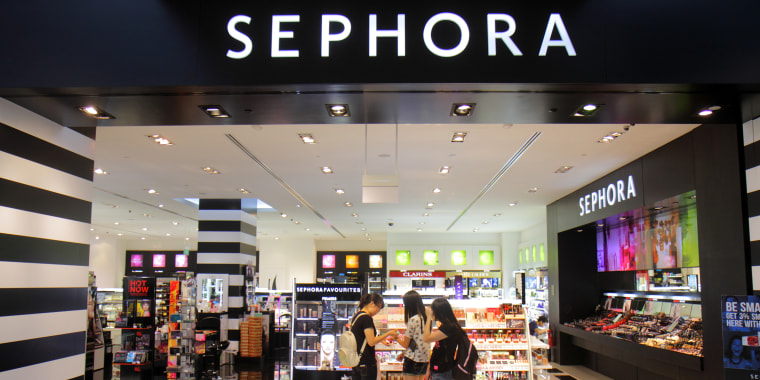 The entrance to Sephora at The Shoppes at Marina Bay Sands.