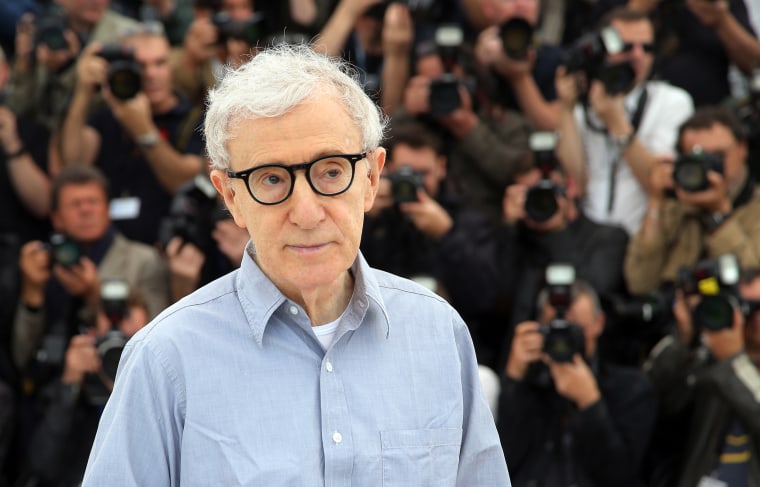 Image: Woody Allen at Cannes in 2016