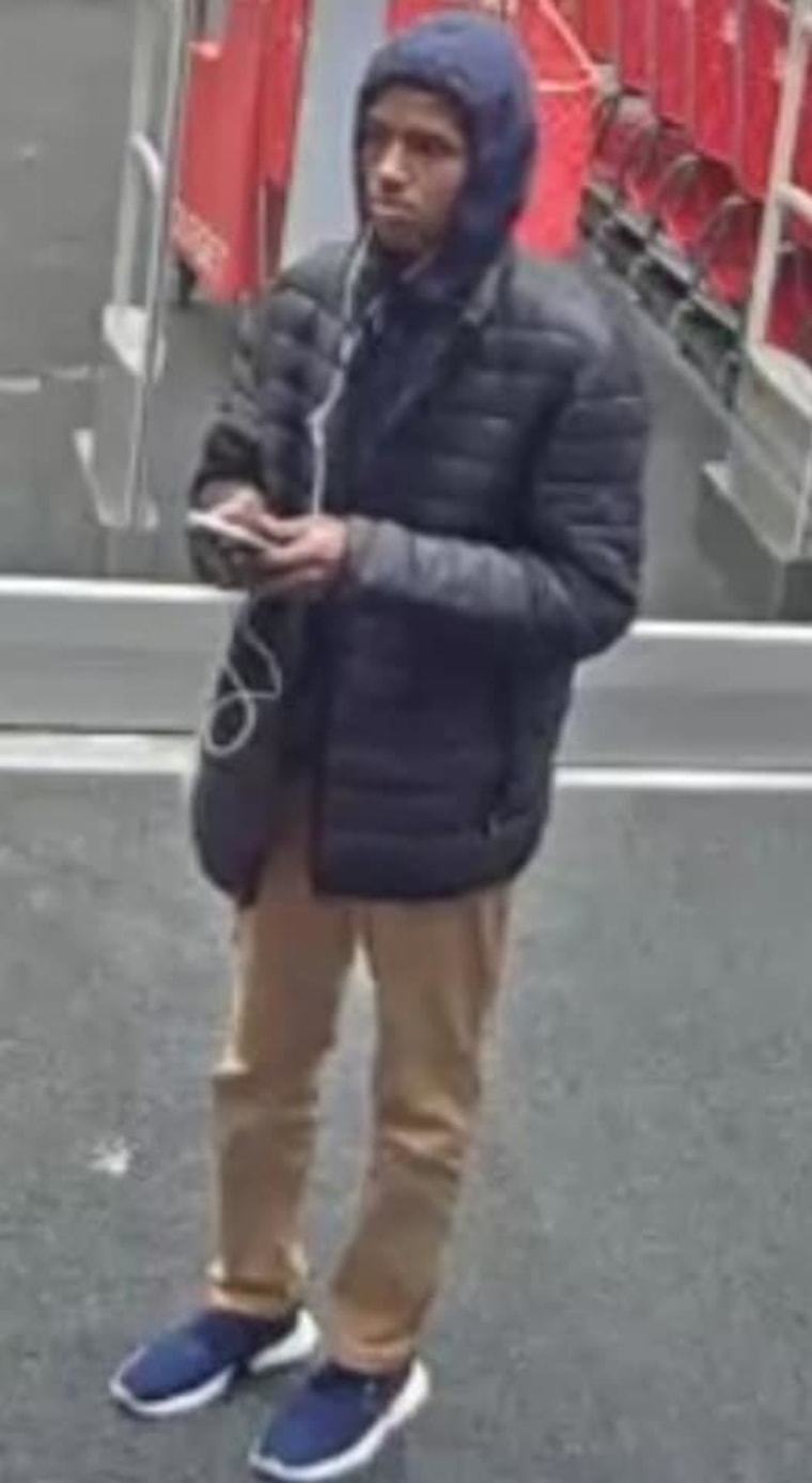 Security video shows 18-year-old Target employee Abdullahi "Abdi" Sharif leaving the store on Jan. 17, 2020.