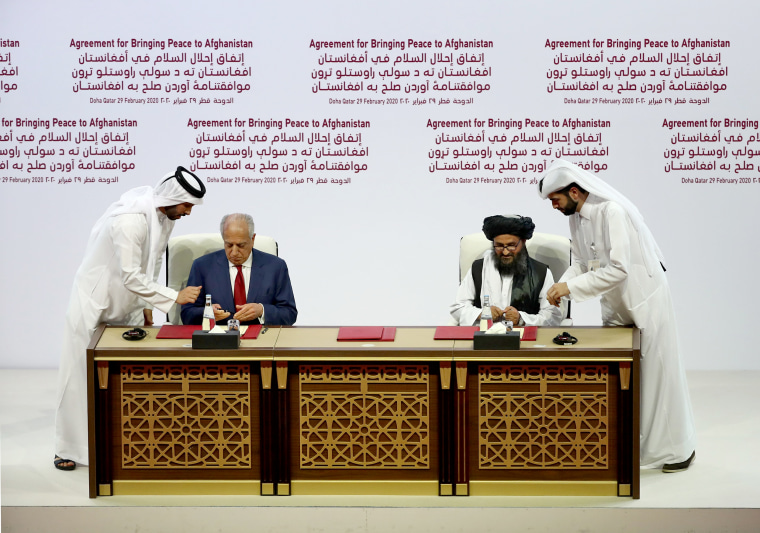 Image: QATAR-US-AFGHANISTAN-DIPLOMACY-CONFLICT-TALIBAN