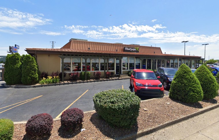 The Olive Garden on Green River Road, in Evansville, Ind.