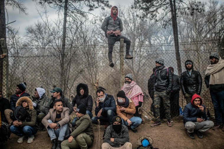 Image: TOPSHOT-TURKEY-SYRIA-GREECE-MIGRANTS