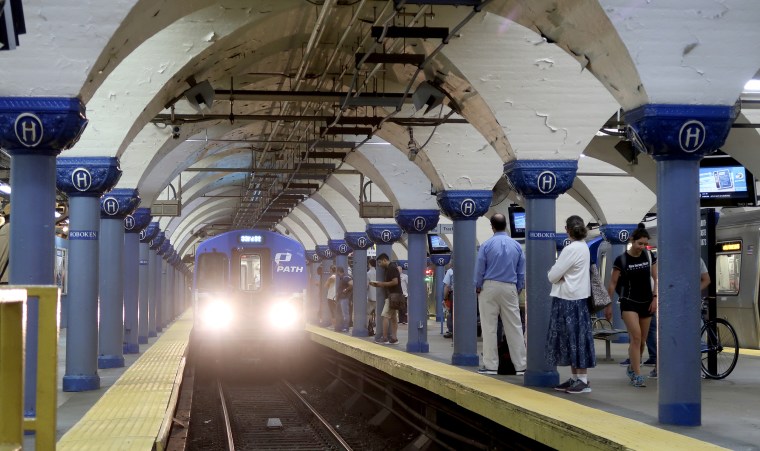PATH Train in Hoboken, New Jersey
