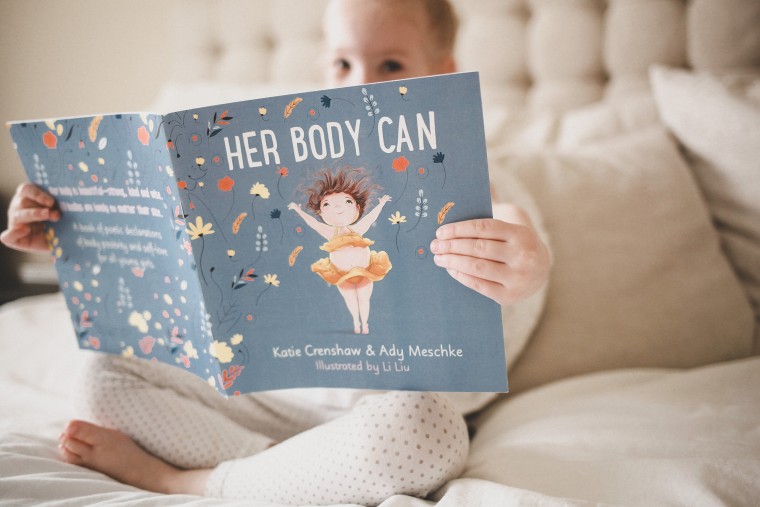 The "Her Body Can" children's book encourages young readers to love themselves.
