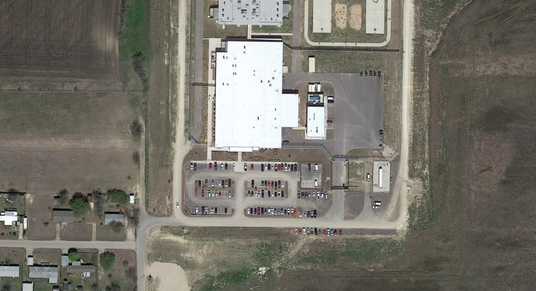The Prairieland Detention Center in Alvarado, Texas.