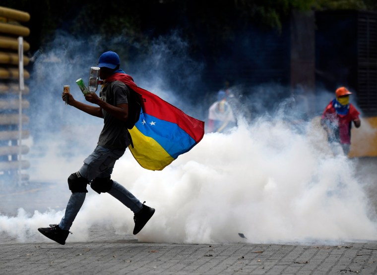 Image: VENEZUELA-CRISIS-OPPOSITION-DEMONSTRATION