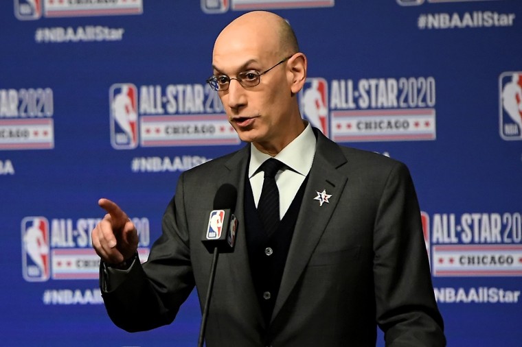 Image: NBA Commissioner Adam Silver Press Conference