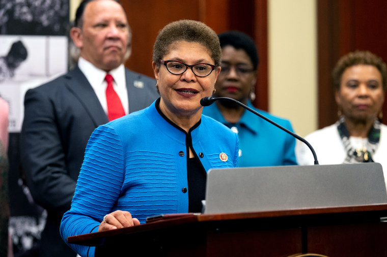 Congressional Black Caucus Prebuttal to the State of the Union Address in Washington, US