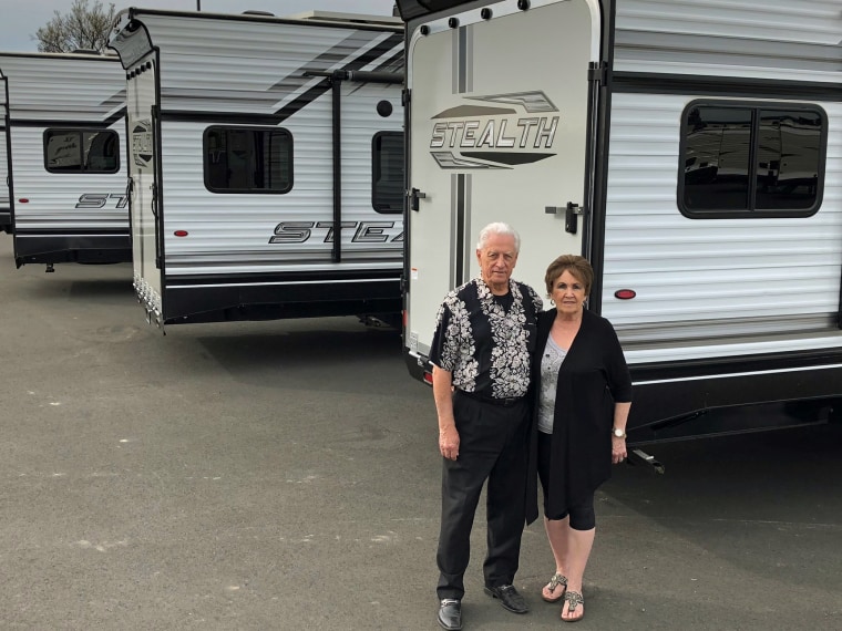 Ernie and Irene Friesen of Yuba City, Calif. Ernie lost $300,000 about a decade ago after investing in Niyato Industries and a related green-energy scam.