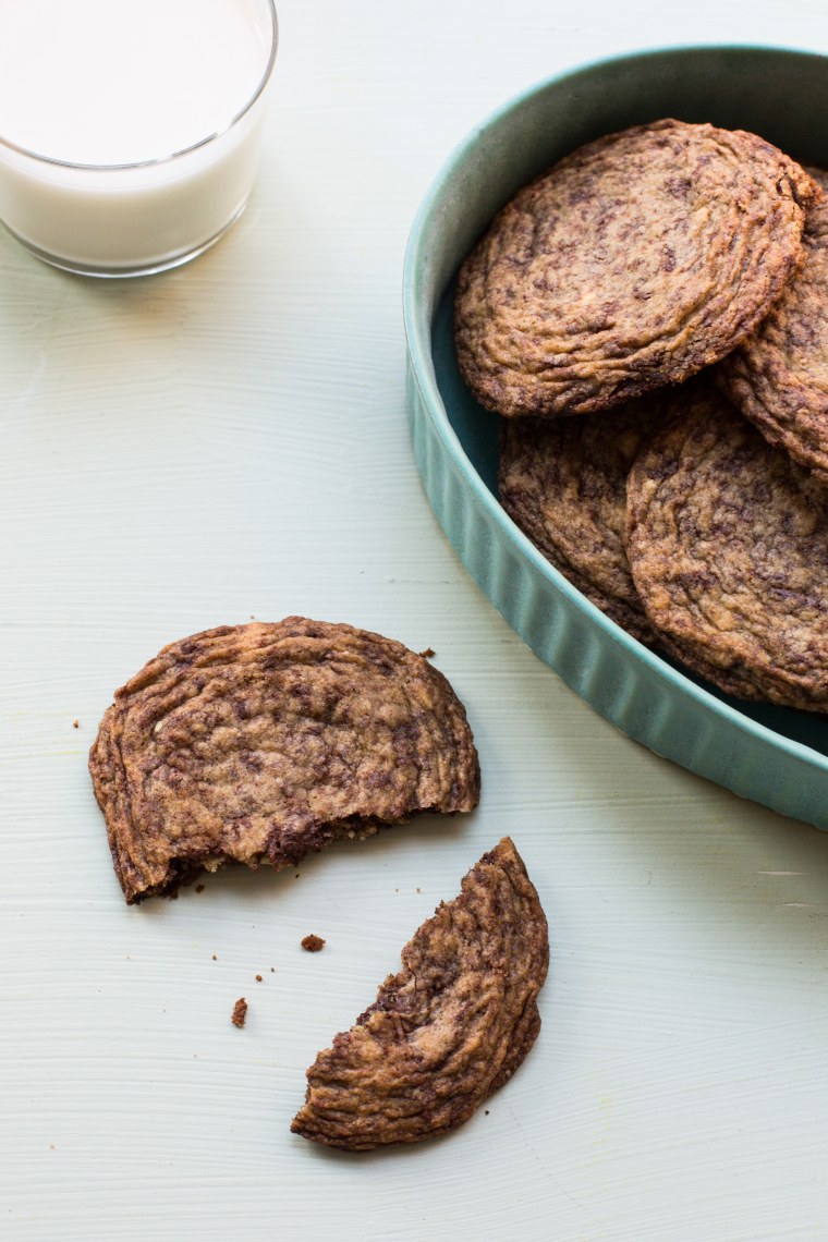 Chocolate and Peanut Cookies