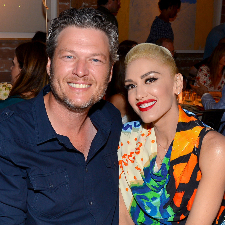 Blake Shelton and Gwen Stefani