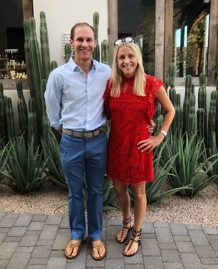 Katie Russell and Brand Alexander Newland vacationing at the Hotel San Cristóbal in Todos Santos, Mexico, where they were planning to get married. 