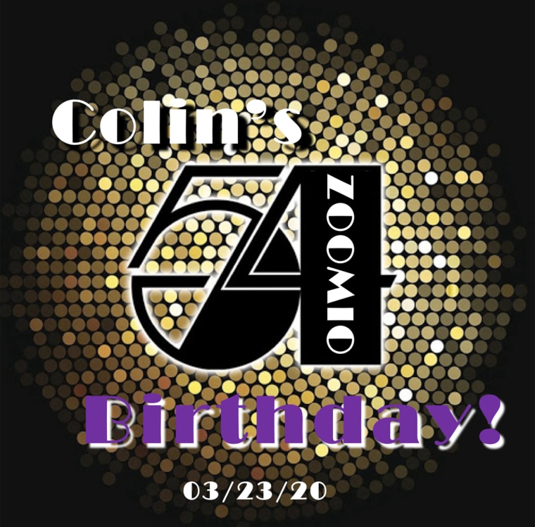 Colin Weil loves celebrating his birthday with family and friends and didn't want to let social distancing stop him. He's planning a Zoom bash for about 200 people for his birthday on Monday. 