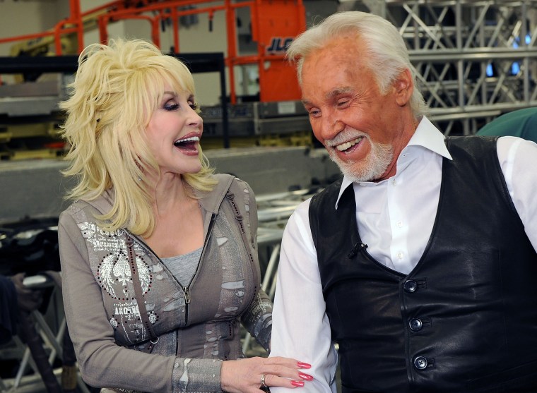 Dolly Parton and Kenny Rogers