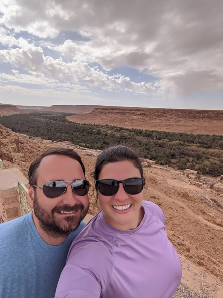 Image: Phil and Jerri McMannis in Fez, Morocco.