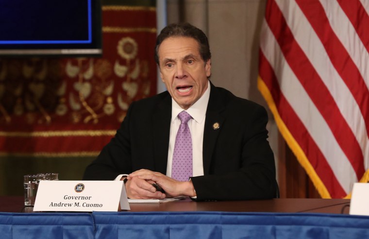 Image: New York State Governor Andrew Cuomo Holds Daily News Conference Amid Coronavirus Outbreak