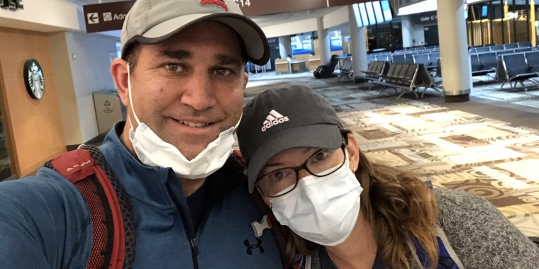 Linda Scruggs and her partner, Mike Rustici, arrived back in the U.S. on March 21, via a chartered flight from Lima to Miami.