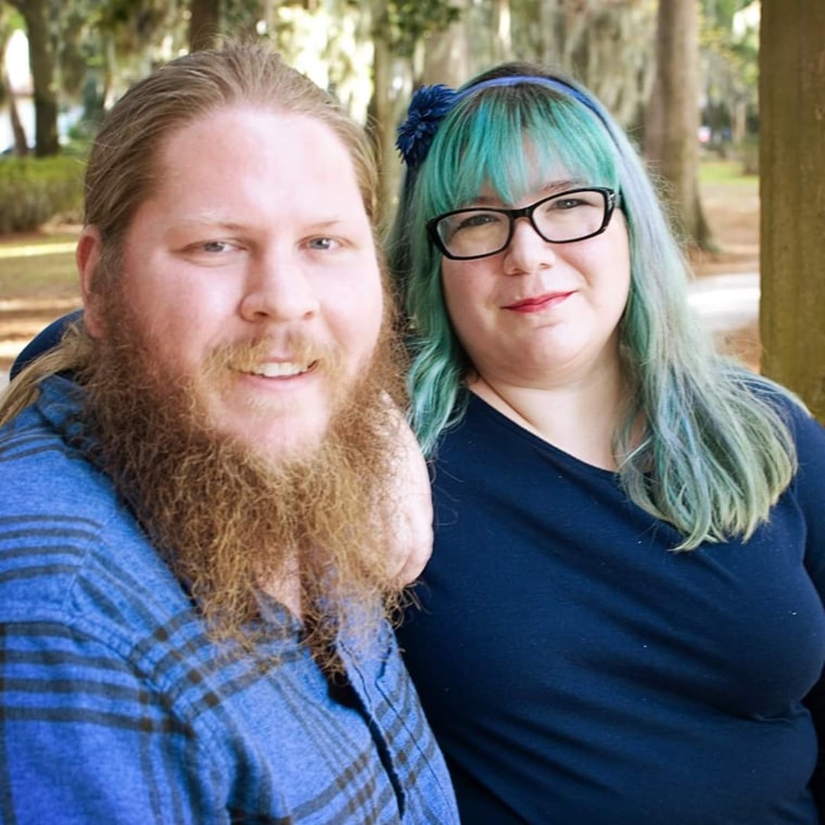Krystal Craiker has been working from home with her husband, Michael Dunn, off on and on for years.