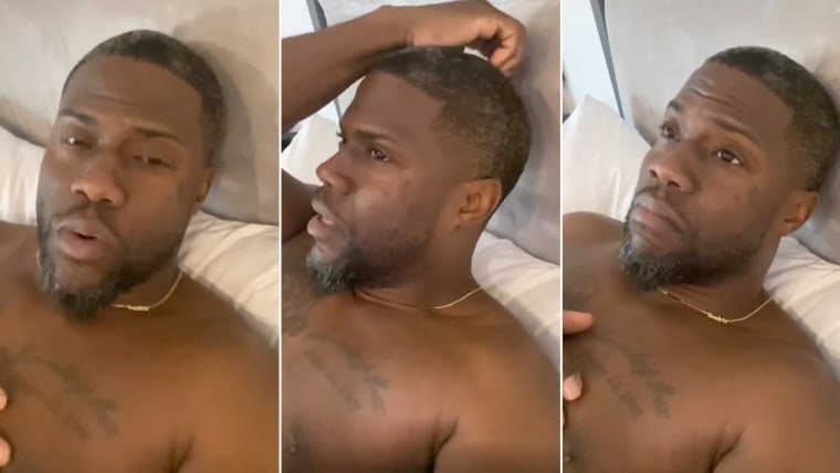 Kevin Hart proudly showed off his gray hair on Instagram.
