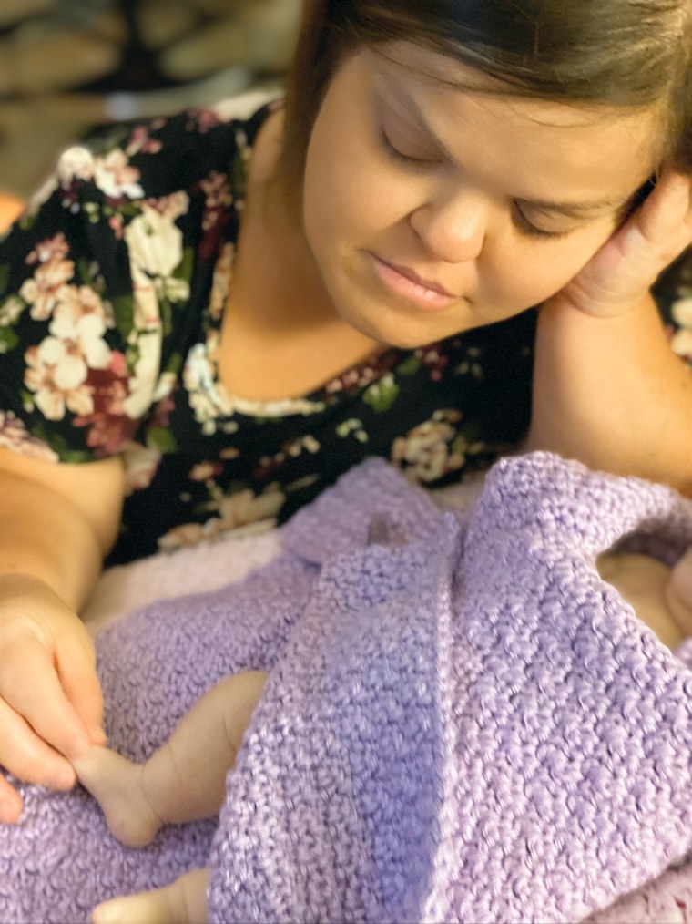 “Little Women: L.A.” star Christy McGinity said goodbye to her 2-week-old daughter, Violet Eva, on March 20, 2020.