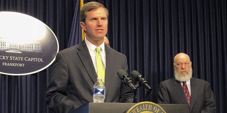Kentucky Gov. Andy Beshear said one person in the state contracted COVID-19 after attending a "coronavirus party." 