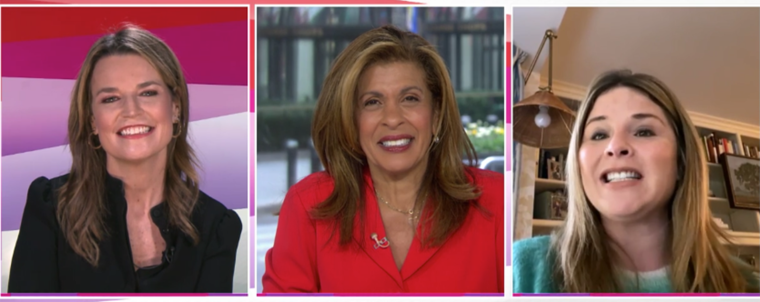 Like many of us, the TODAY anchors are keeping in touch via video chat!