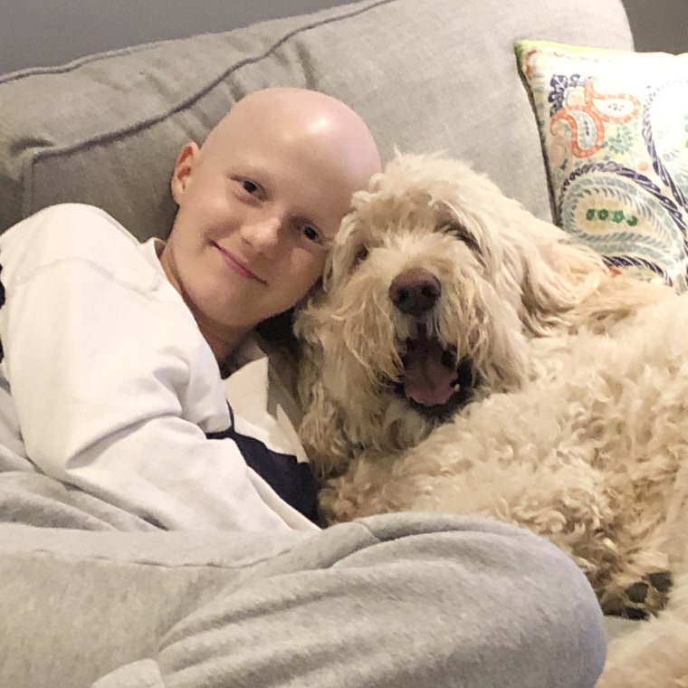 Courtney "Coco" Johnson's friends and neighbors threw her a socially distanced parade after she finished her last round of chemotherapy. 