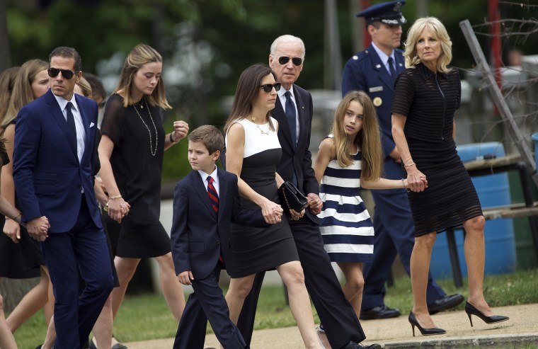 Image:  Joe Biden and family