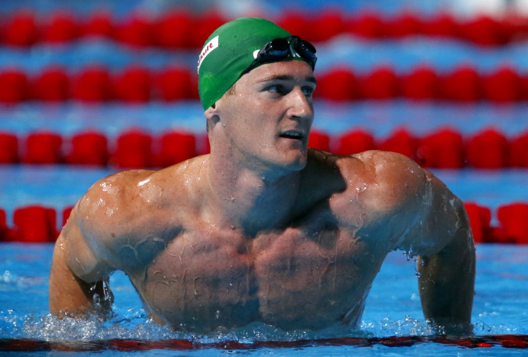 South Africa's Cameron van der Burgh at the World Swimming Championships in Barcelona in 2013.