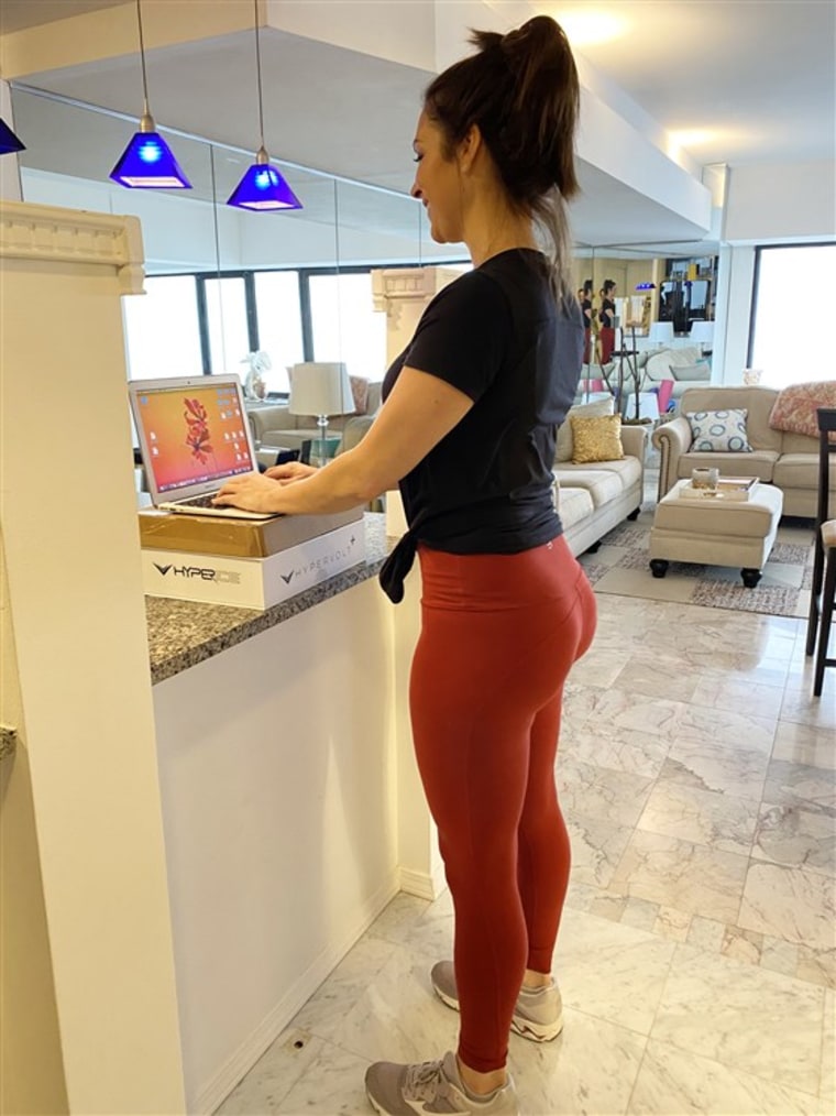 Do you have a countertop? You can create a standing desk.