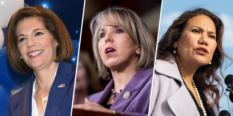 Image: Catherine Cortez-Masto, Michelle Lujan Grisham, Veronica Escobar