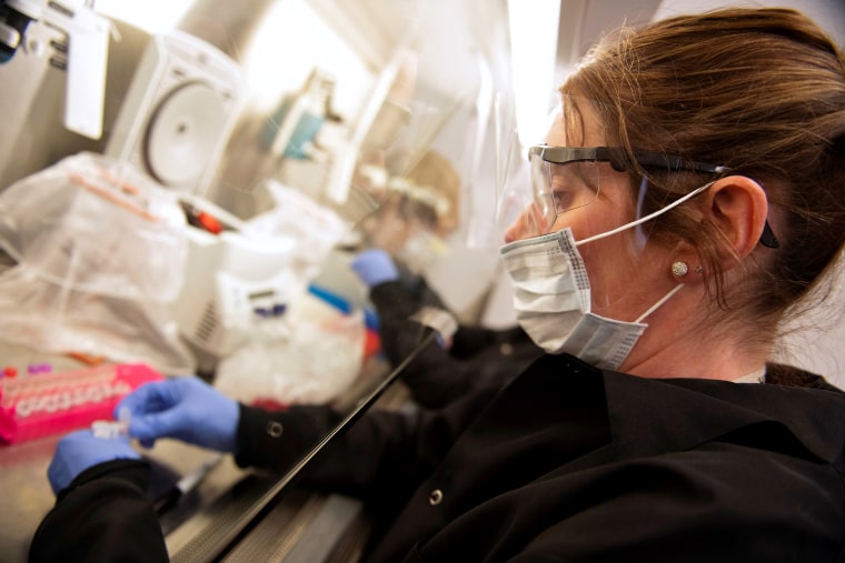 Image: Researchers set up new labs to help fight coronavirus at the University of Minnesota