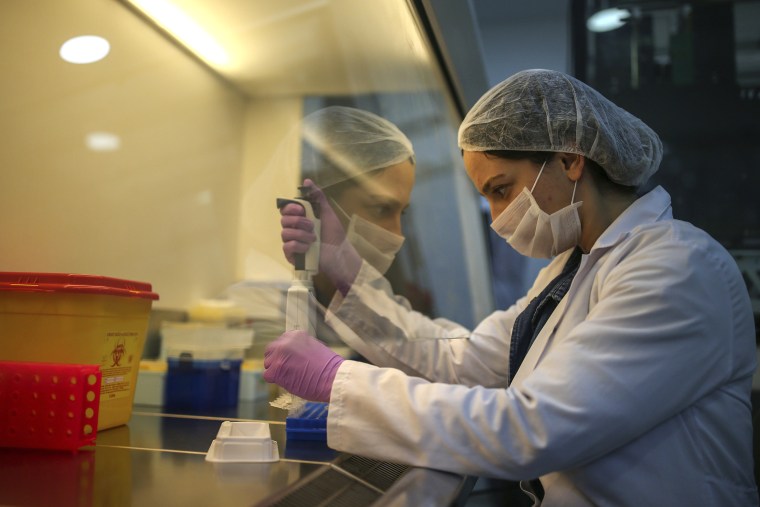 Image: Lab Coronavirus test kits