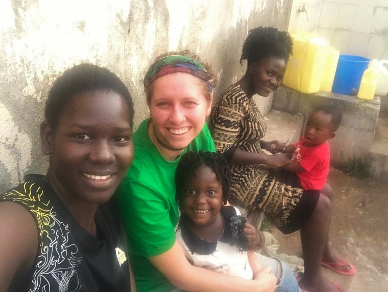 Katie Fiorillo volunteered in Uganda for just under two years, working with an NGO to form a farmers' cooperative. On returning home so suddenly, Fiorillo told NBC News, "I just feel split. There's a Ugandan version of myself that feels like she's still there, because I had a huge project that's just completely left unfinished."