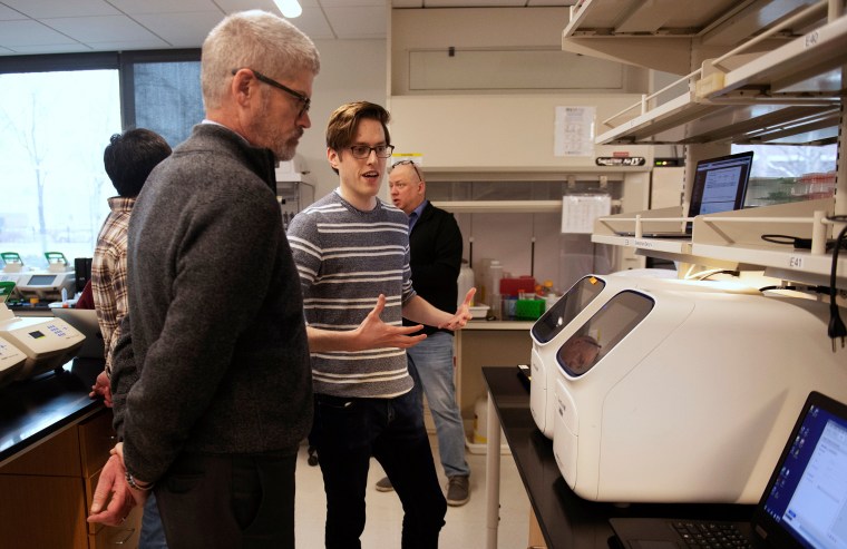 Image: Researchers set up new labs to help fight coronavirus at the University of Minnesota