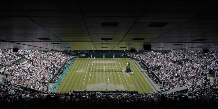The men's singles final match of the Wimbledon Tennis Championships was played last year on July 14, 2019.