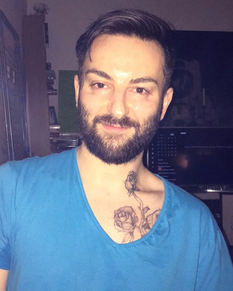 Angel Lasic said he's growing a beard since his barbershop is closed.
