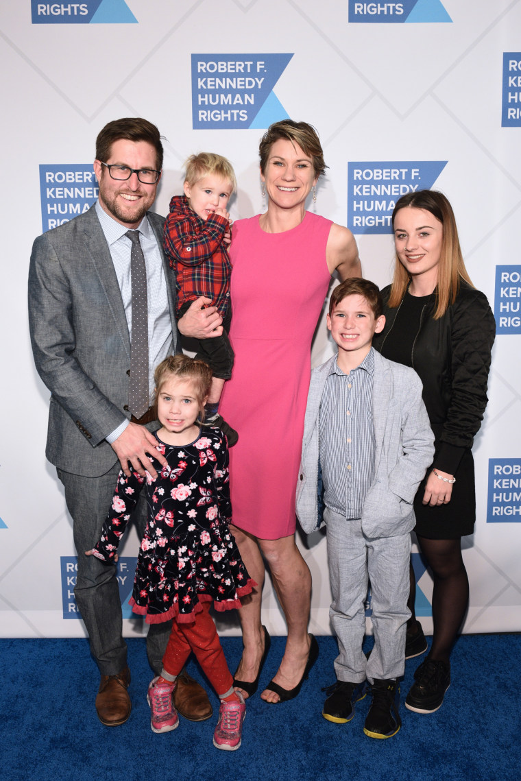 David McKean, Maeve Kennedy Townsend Mckean and family attend the Robert F. Kennedy Human Rights Hosts 2019 Ripple Of Hope Gala &amp; Auction
