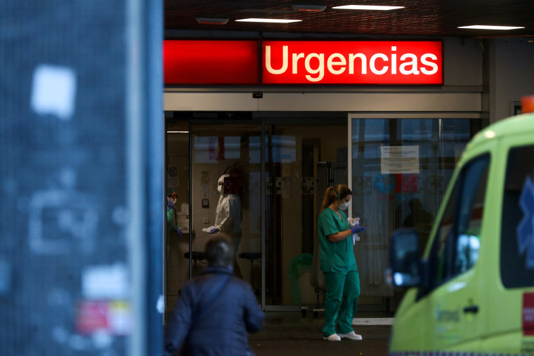 Image: La Paz hospital in Madrid
