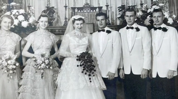 Beverley and Jerry Lindell have been married for 63 years after tying the knot when they were 20 years old. 