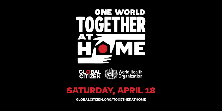 "One World: Together At Home" will feature the stories of health care workers from the front lines of the global coronavirus pandemic.