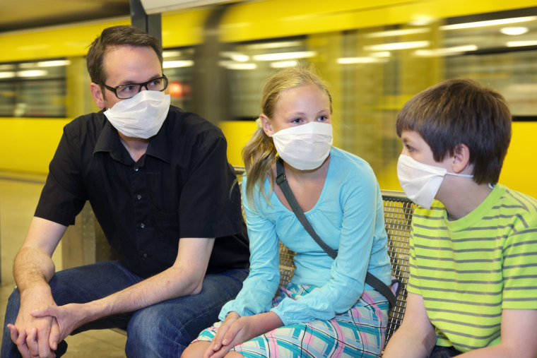 If you do use public transit, wear a mask and distance from anyone you haven't been quarantined with. 