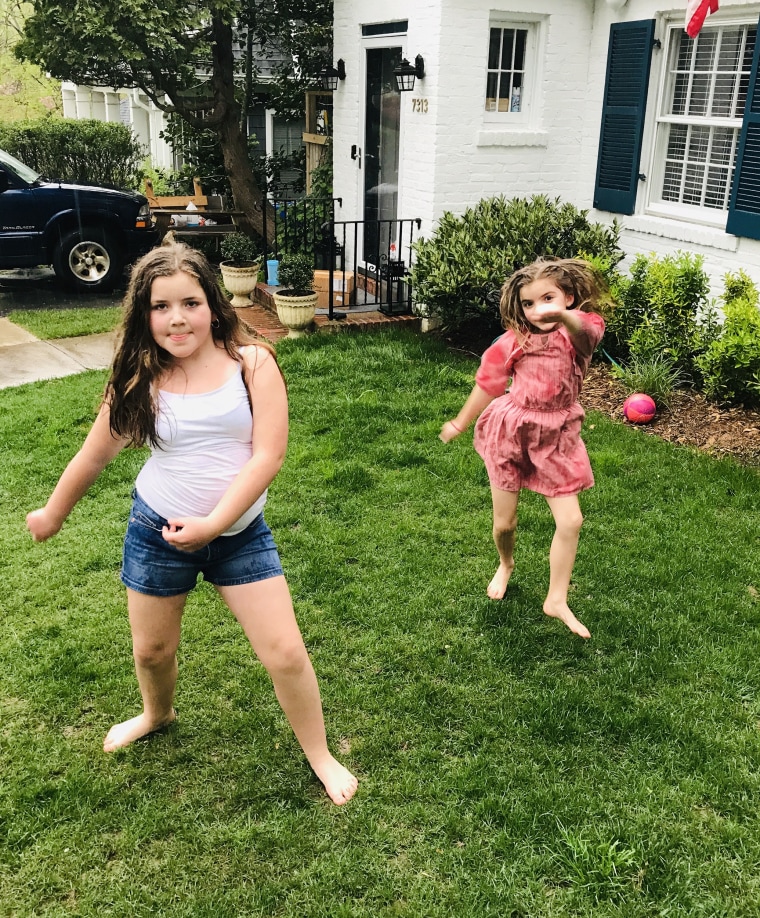 When it started raining the other day, Brian Oliver threw open the windows, played dance music and he and his daughters headed to the front yard to have a dance party. 