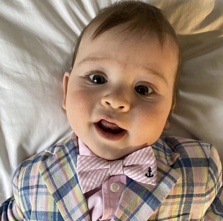 Baby Hal looking very dapper!