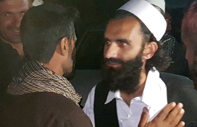 Image: A newly freed Taliban prisoner 