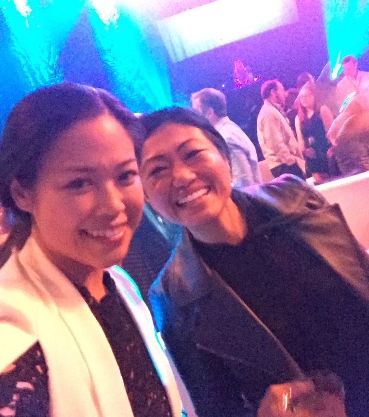 Lisa Sun, left, and Jane Park, right. 